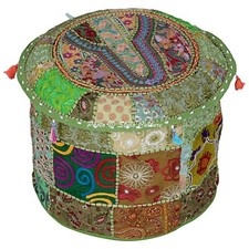 Tabouret ottoman indien