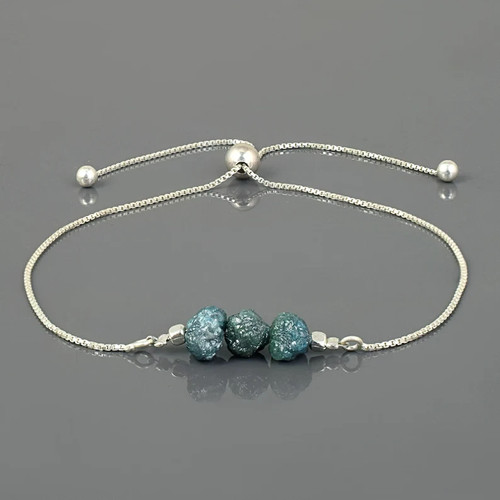 Bracelet perles nugget diamant - perles,