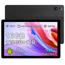 Tablette Android 14 Tablette 10 Pouces Octa-Core 16Go RAM + 128Go ROM 1To Ext...