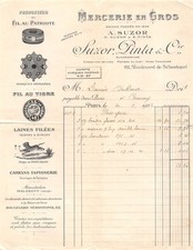 1923 MERCERIE EN GROS SUZOR