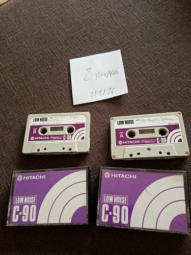 Rare hitachi lot 2 k7 - rare,