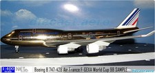 Boeing B 747-428 Air France F-GEXA World Cup 98 SAMPLE Netmodels 1:400 SAMPLEAF7