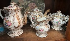 Elegant Old Paris Four Piece