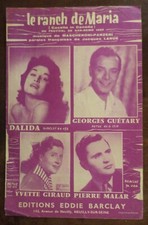 Ancienne Partition  "Le ranch