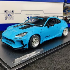 VOITURE SOLIDO TOYOTA GR86 LBWK BODY KIT BABY BLUE 2024 1:18 NEUF.B S1813601
