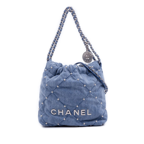 Chanel mini jean clouté - chanel,