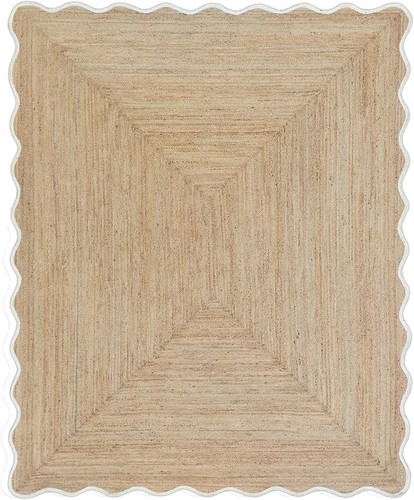 Tapis tressé tapis pétoncle
