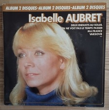 double 33 tours vinyle Isabelle Aubret Album 2 disques dédicacé
