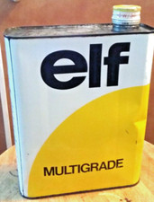 ancien Bidon d'huile 2 litres
