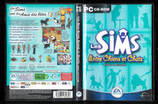 PC CD-Rom - Les Sims " Entre chiens et chats " Disque additionnel ( 2 CD ) EA