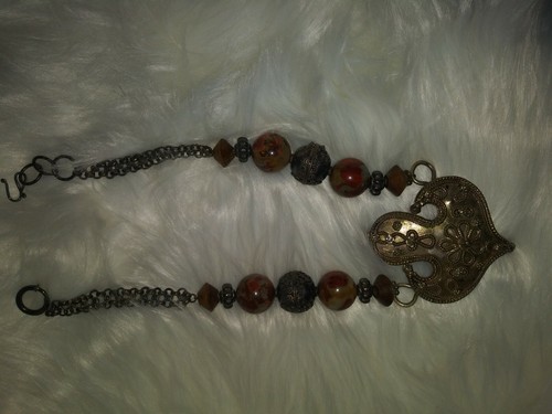 Ethnic sterling stone - sterling,