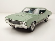 Buick Grand Sport Hardtop 1970 Vert Métallique Modèle Réduit 1:18 Auto World