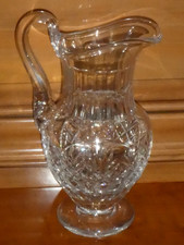 Broc à eau en cristal de Saint-Louis modèle Massenet hauteur 27 cm TRES BON ETAT