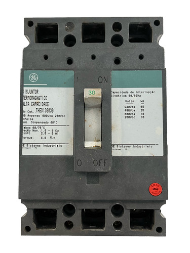 Thed136030 disjoncteur 30a - ge,