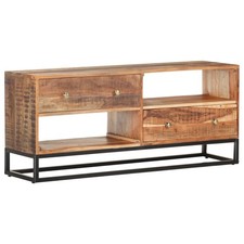 Bois d'Acacia Brut Meuble TV