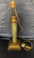 Ancien Pied de lampe colonne