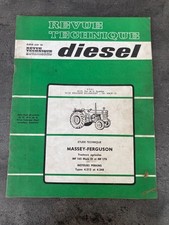 RTA revue technique DIESEL MASSEY FERGUSON tracteurs MF 165 mark 3 MF 178   J65
