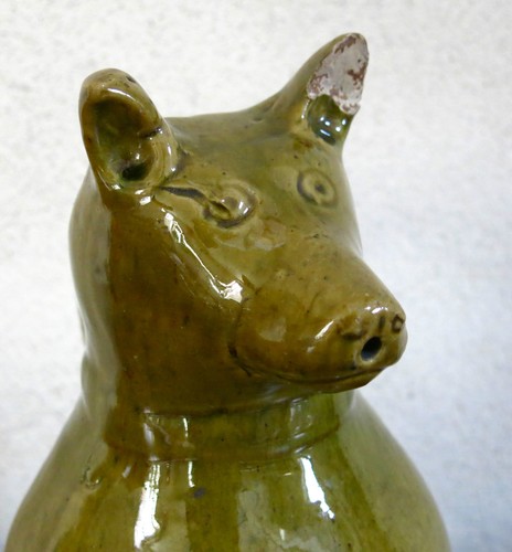 Pichet tête chien - tÊte, de