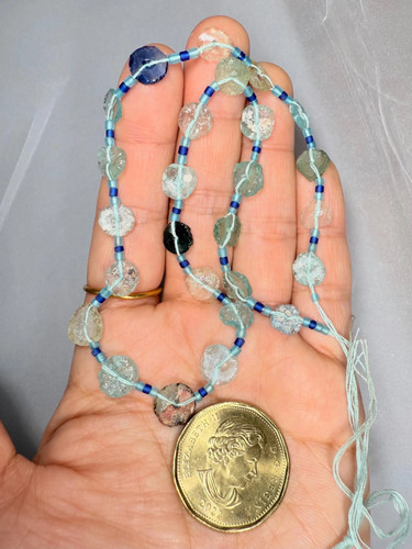 Chapelet perles verre - chapelet, de