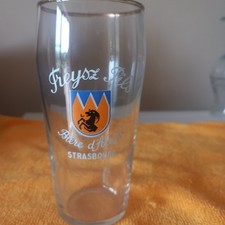 Ancien verre bière Freysz Pils Alsace