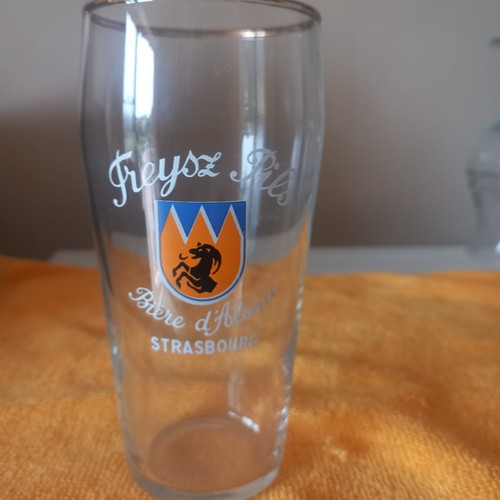 Ancien verre bière freysz - bière,