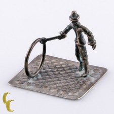 Clown En Argent Miniature Pour