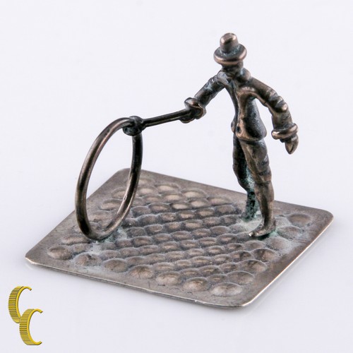 Clown argent miniature - clown,