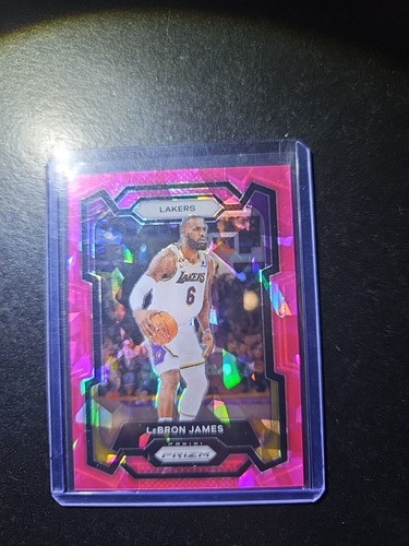 Lebron james panini prizm - james,