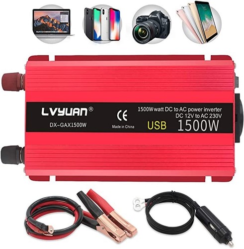 Convertisseur 1500 watt 12v - convertisseur,