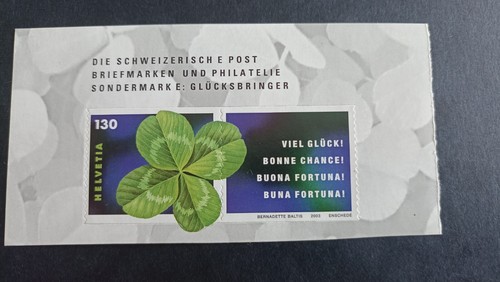 Suisse 2003 timbre autocollant - suisse,