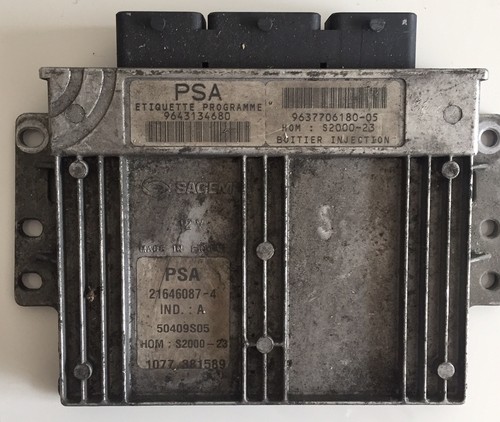 Calculateur moteur peugeot 206 - peugeot,