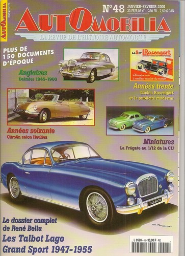 Automobilia talbot lago - automobilia,