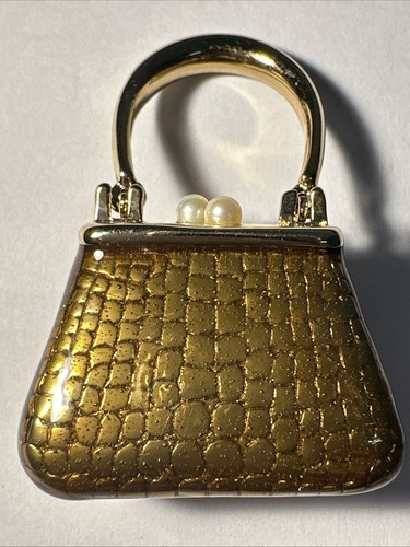Broche mini sac - broche, main