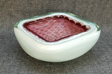 Magnifique   Vide-poche  Cendrier Verre Toso Venise Murano Top+++