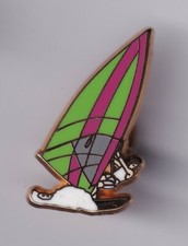 RARE PINS PIN'S .. SPORT WINDSURF PLANCHE A VOILE CLUB TEAM A.C.I EMAIL OR ~D7
