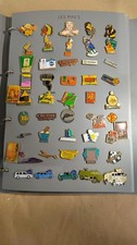 Collection de pin’s variés