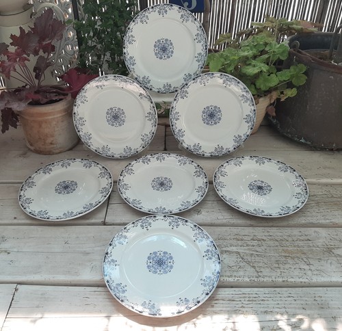 Assiettes plates - 7,
