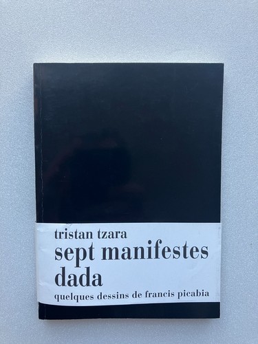 Tristan tzara 7 manifestes - ",