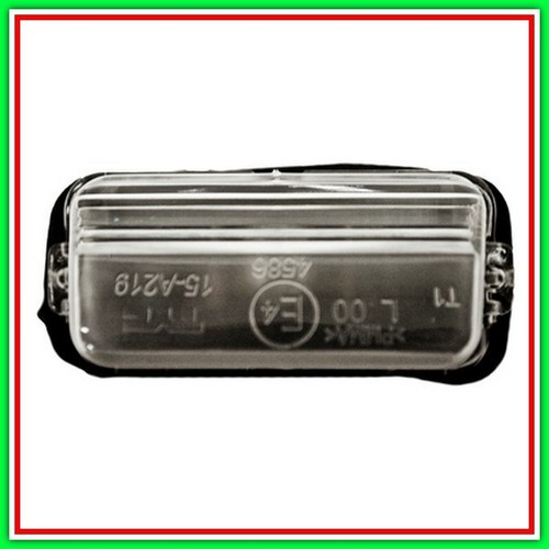 Plaque lumineuse avec ampoule
