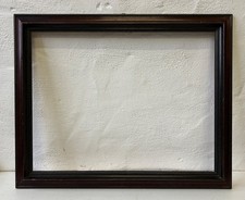 Cadre Photo Cadre En Bois Marron Antique Vintage Dimensions 67 X 51,5 Cm