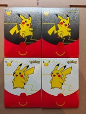 Lot de 4 boosters Pokemon MCdo 25ans