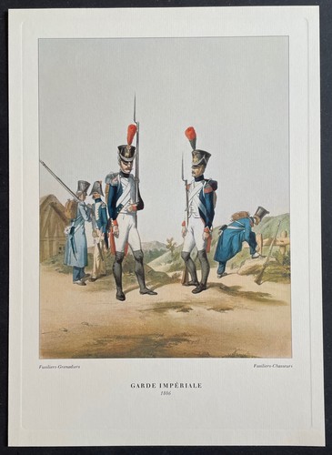 Garde impériale 1806 gravure - impériale,