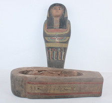 ANCIENNE STATUE EGYPTIENNE ISIS Queen Ushabti Coffin Tomb EGYCOM AU