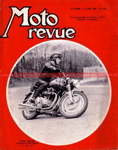 Moto revue 1784 munch 1000 - 1784,