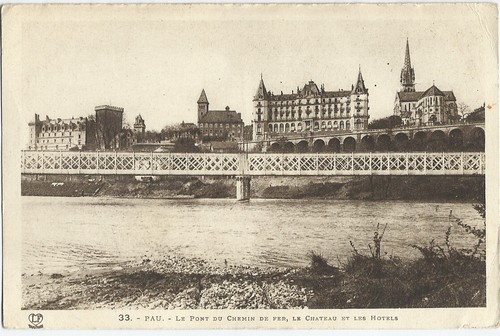 Carte postale dpt pau - carte, 64