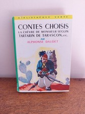 Livre Contes choisis par Alphonse Daudet Bibliothèque Verte 1923
