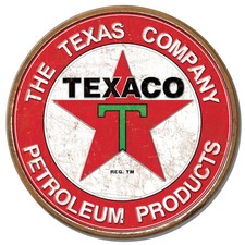 Texaco Sign Motor Oil Gasoline