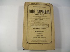 livre code NAPOLEON III
