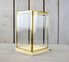 Vitrine verre dôme en - verre, et