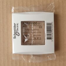 1 Plaque simple - Alvais Design - Blanc - SCHNEIDER ALOMBARD ALB81000